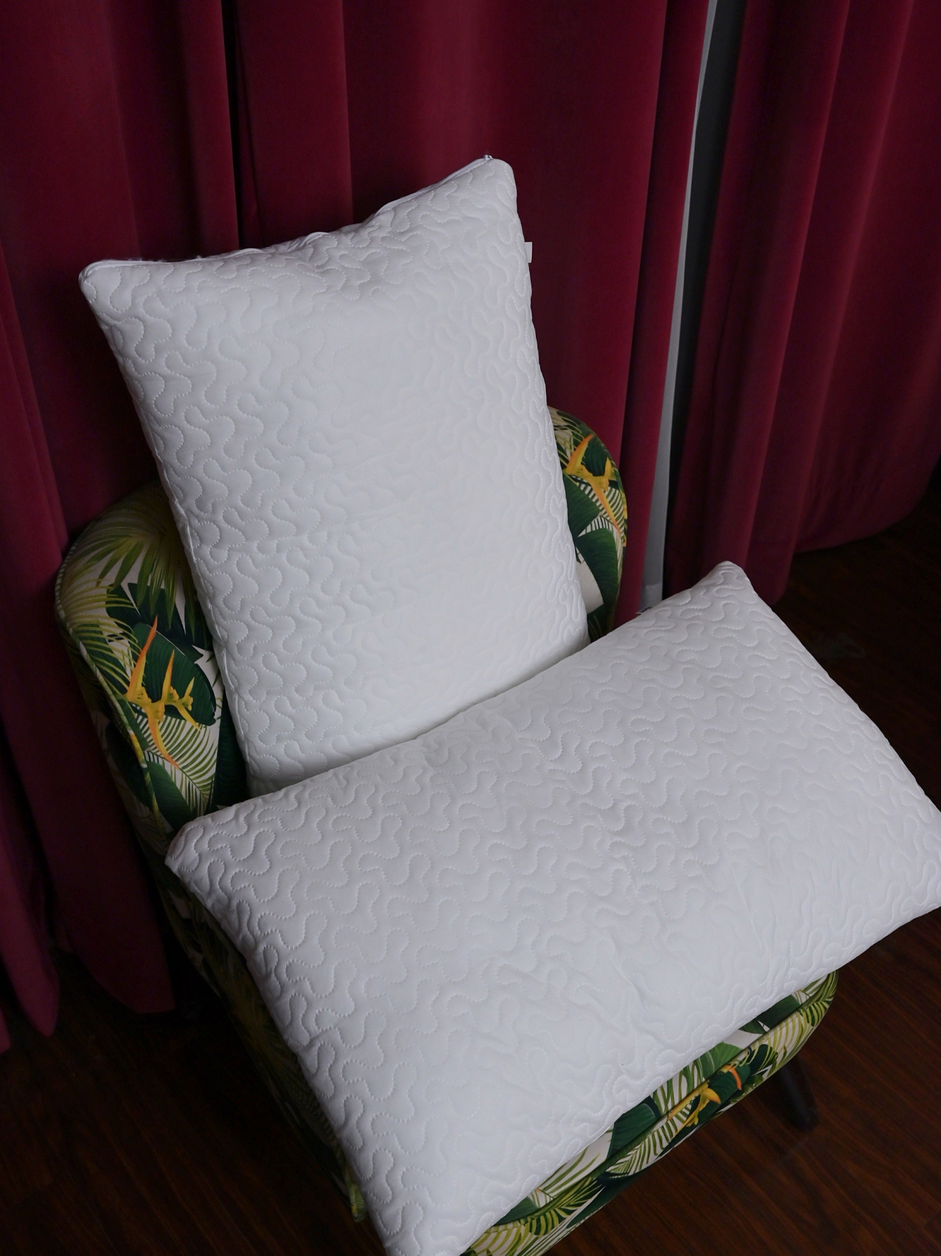 Medicated Pillow for Neck Pain (Silconized Fiber Filling)