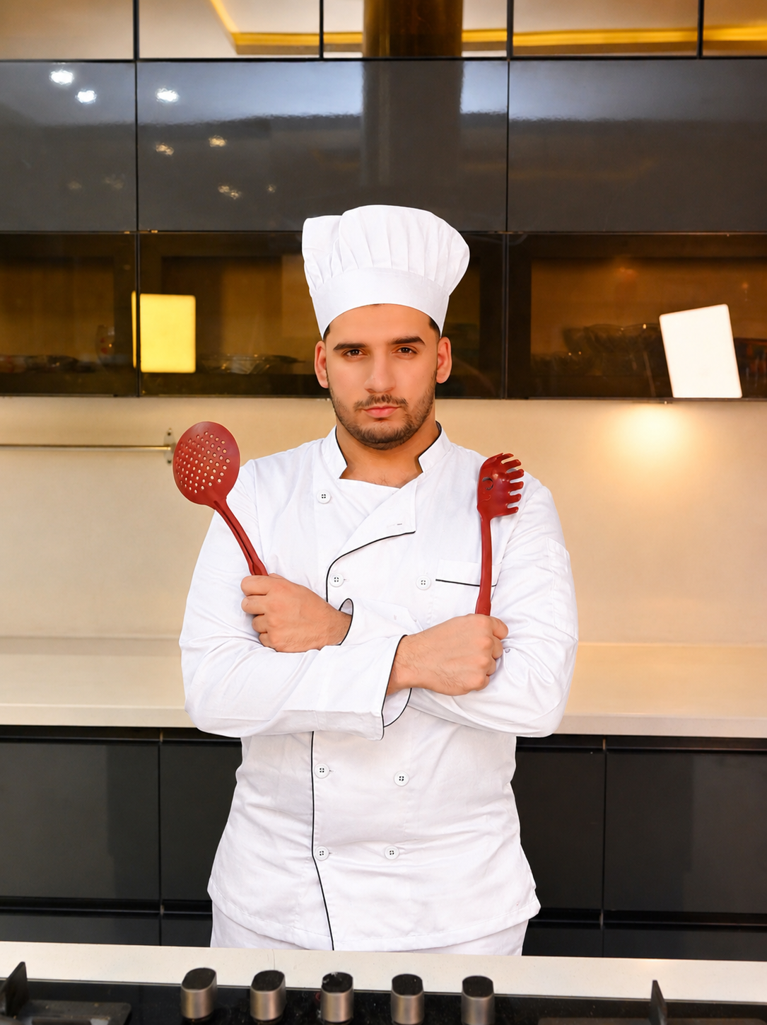 Chef Set (Chef Coat + Pant + Cap)